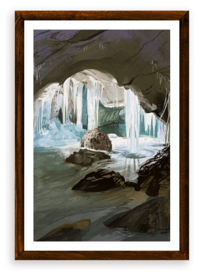 Dobšinská ľadová jaskyňa plagát