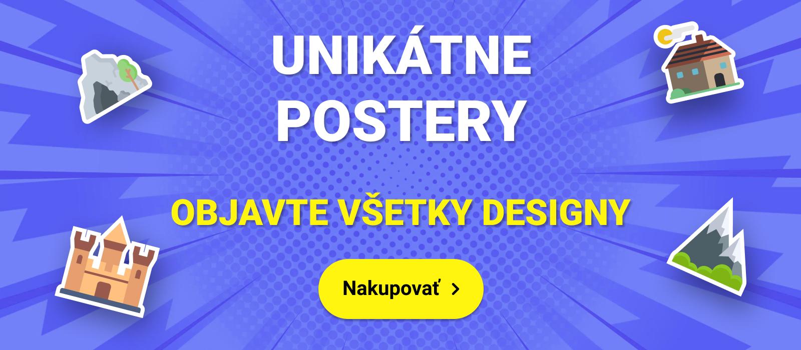 banner unikatne postery