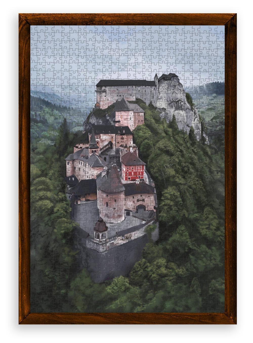 Puzzle Oravský hrad
