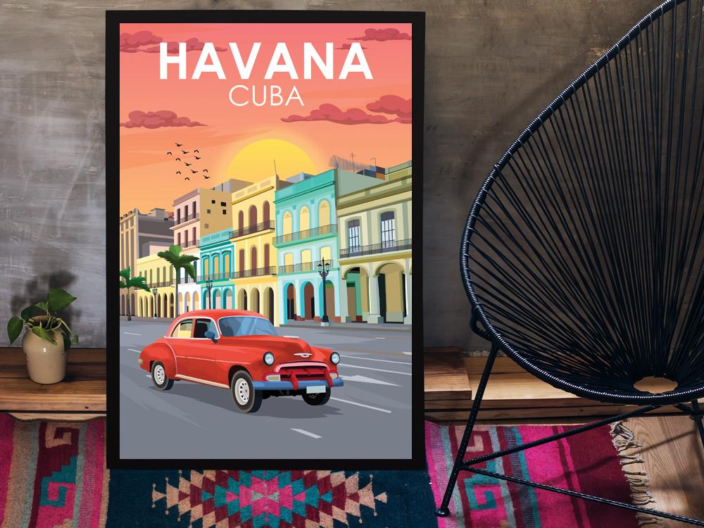 Plagát Havana.