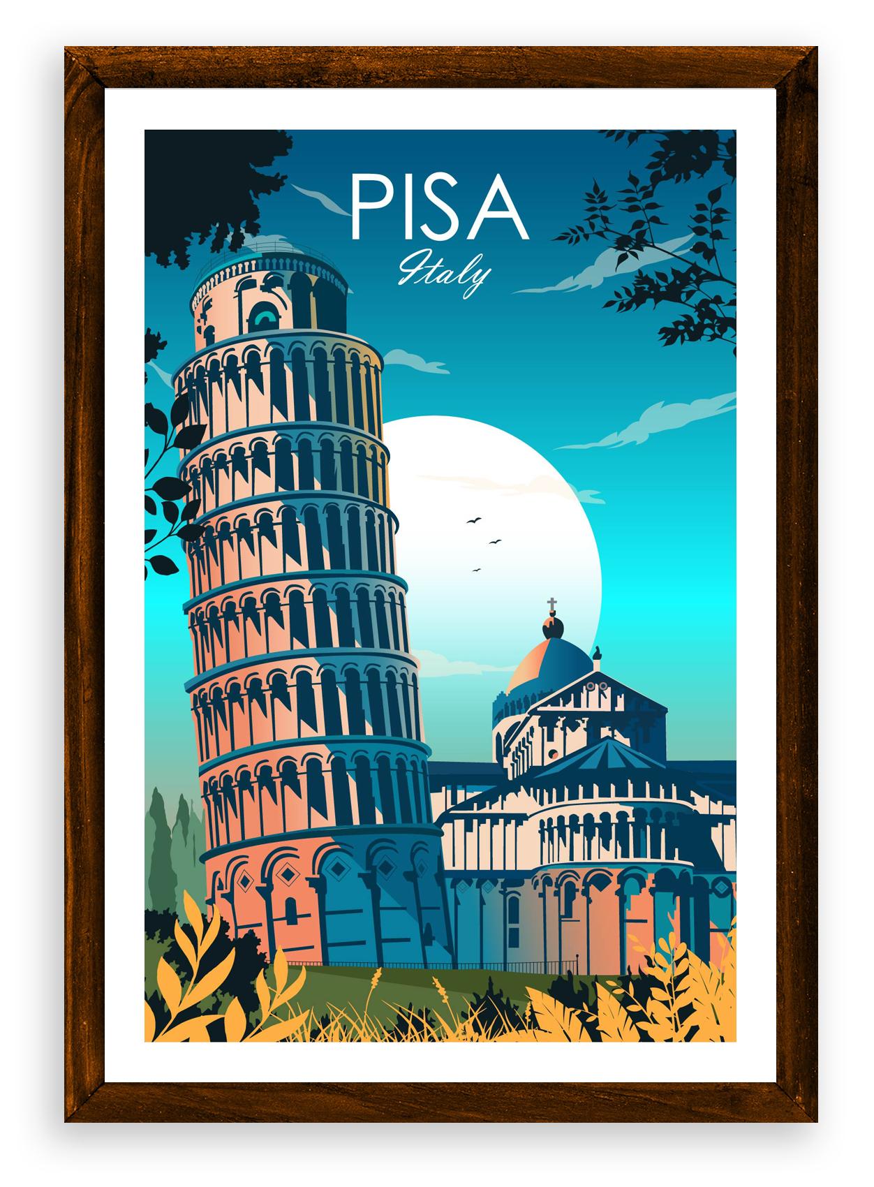 Plagát Pisa.